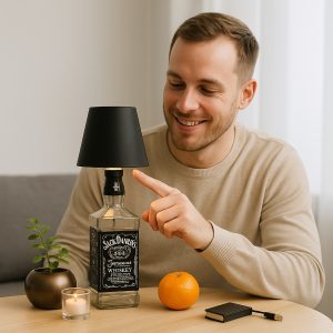 Flessenlamp die elke ruimte transformeert | BOTLAMPI